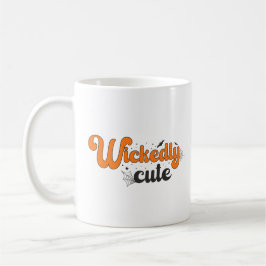 Wickly niedlich - Muster für magische Halloween-Na Kaffeetasse