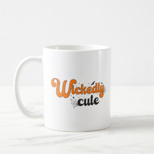 Wickly niedlich - Muster für magische Halloween-Na Kaffeetasse