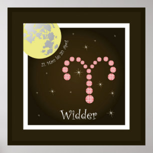 Widder 21. März bis 20. April Poster