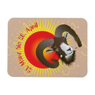 Widder 21. März bis 20. April Premium Flexi Magnet