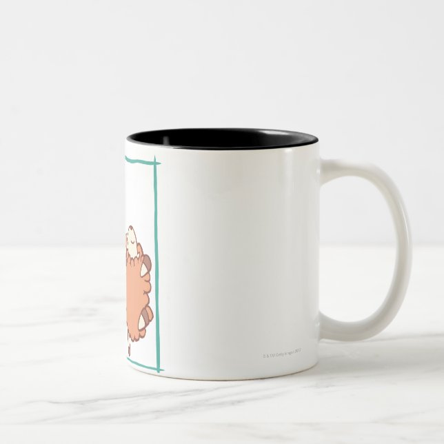 Widder 3 zweifarbige tasse (Rechts)