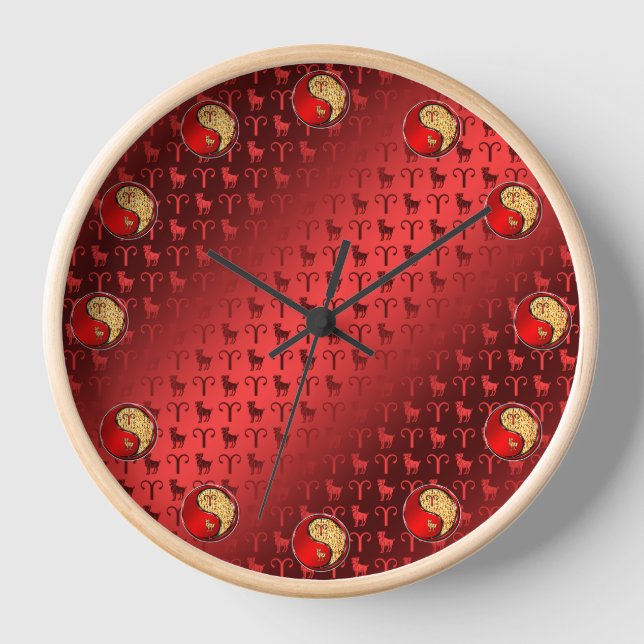 Widder der Ramme Uhr (Vorderseite)