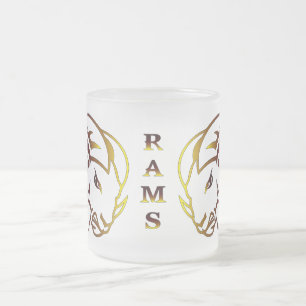 Widder-Glas-Tasse Sternzeichen Mattglastasse