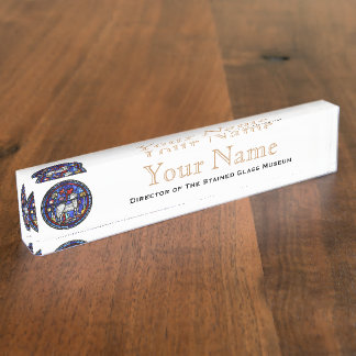 Widder-gotisches Namensplakette