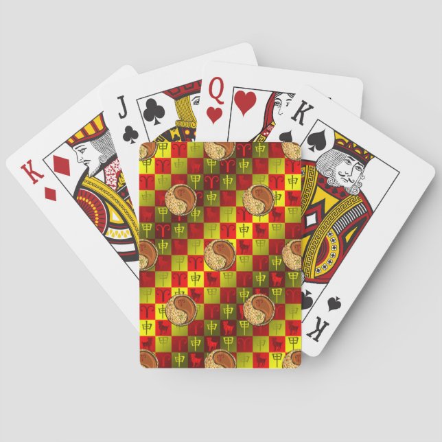 Widder & Holz Affe Spielkarten (Rückseite)