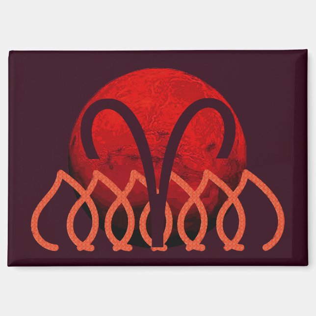 Widder Magnet (Vorderseite)