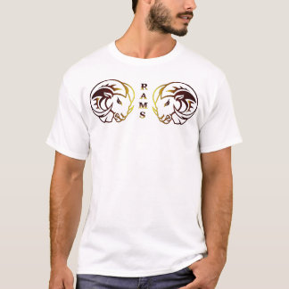 Widder-Männer-Shirt des Zodiak T-Shirt