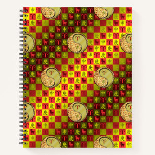 Widder & Metallaffe Notizbuch
