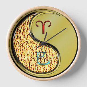 Widder & Metallschlange Uhr