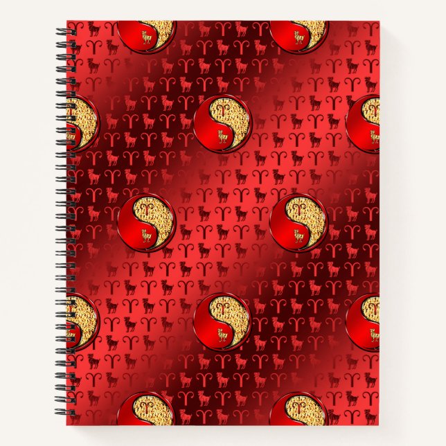 Widder Notizbuch (Vorderseite)
