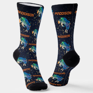 Widder Sternbild Tierkreis Wasserfarbe Sterne Gala Socken