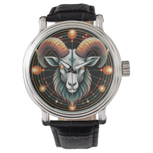 Widder-Sternzeichen Armbanduhr