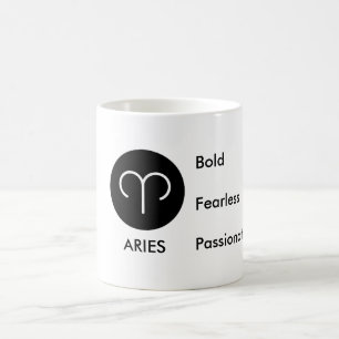 Widder Sternzeichen Eigenschaften Mutig Furchtlos  Kaffeetasse