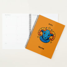 Widder-Sternzeichen Pop Art Retro-Widder-Illustrat