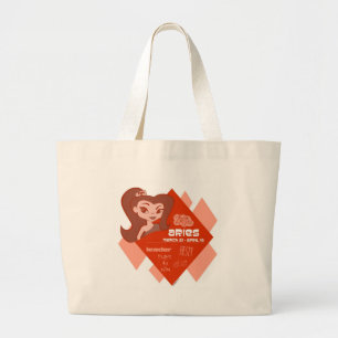 Widder-Taschen-Tasche Jumbo Stoffbeutel