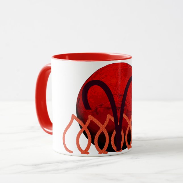 Widder Tasse (Vorderseite Links)