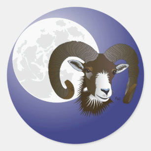 Widder - Tierkreiszeichen Aufkleber