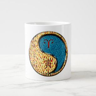 Widder & Wasser-Tiger Jumbo-Tasse