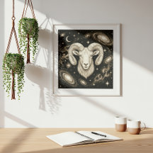 Widder-Zodiac-Himmelsastrologie