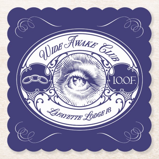 Wide Awake Club Coaster Untersetzer (Vorderseite)