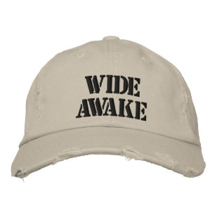 Wide Awake Hat Bestickte Kappe