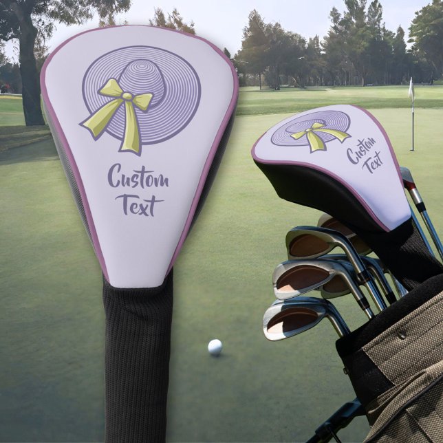 Wide Brimmed Hat Lilac Golf Headcover (Von Creator hochgeladen)