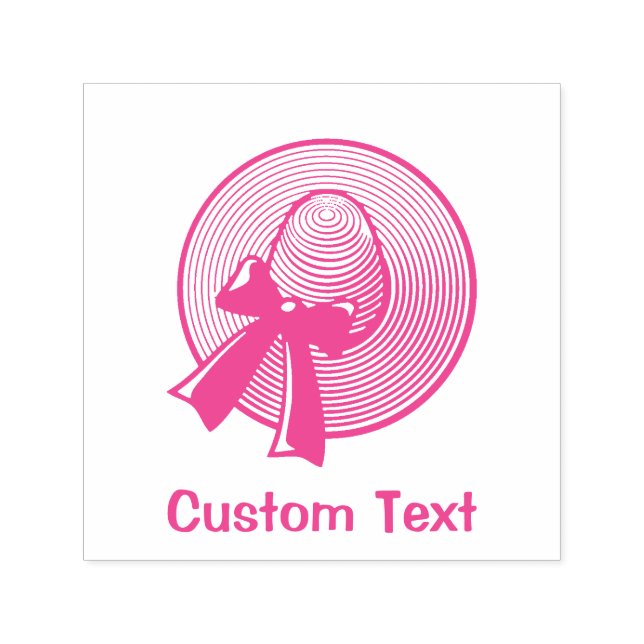 Wide Brimmed Hat Permastempel (Design)