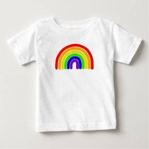 Wide Rainbow Baby T-shirt
