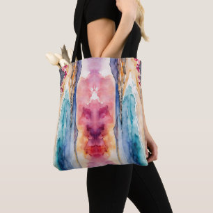 Wide Seascape Mediterrane Lila Ruhe Tasche