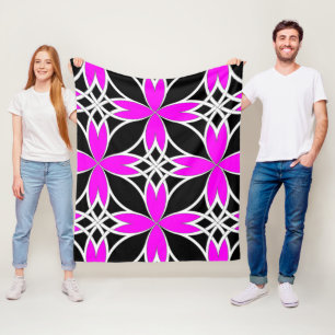 Widergespiegelter Celtic (Rosa umgewandelt) Fleecedecke