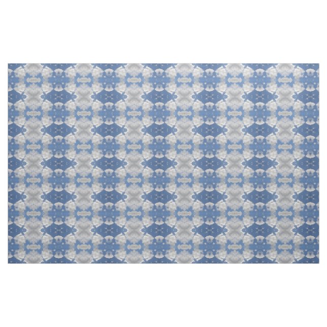 Widergespiegeltes wunderliches Wolken-Gewebe Stoff (Yard (91,4 cm))