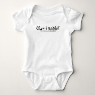 Widersprechen Sie Baby-Kleidung Baby Strampler