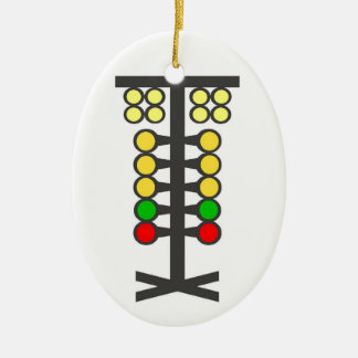 Widerstand, der Baum-Verzierung läuft Keramik Ornament