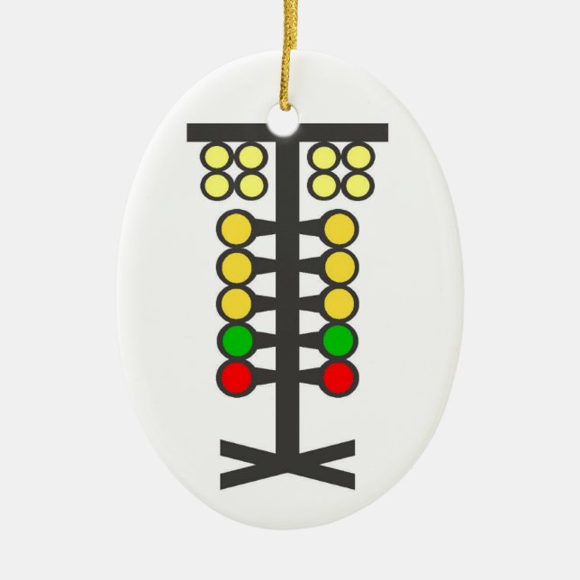 Widerstand, der Baum-Verzierung läuft Keramik Ornament (Vorne)