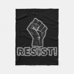 Widerstand der ersten Aktivist Protest Stärke poli Fleecedecke
