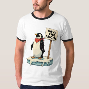 Widerstand: Der Pinguin kämpft gegen Zölle T-Shirt