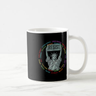 Widerstand der USA gegen Freiheitsstatue abhalten Kaffeetasse