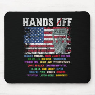 Widerstand der USA gegen Freiheitsstatue abhalten Mousepad