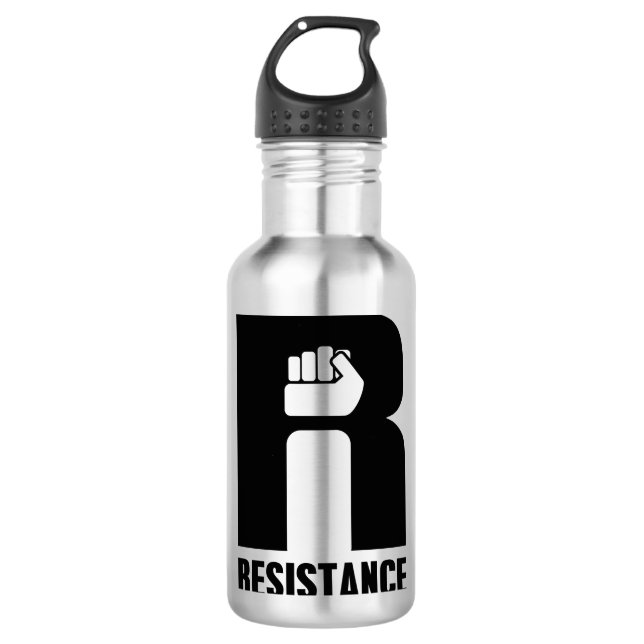 Widerstand Edelstahlflasche (Vorderseite)