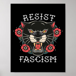 Widerstand gegen den Faschismus 1 Poster
