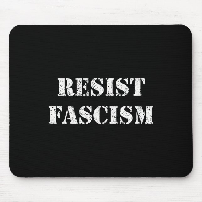 Widerstand gegen den Faschismus Mousepad (Vorne)