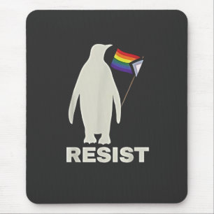 Widerstand gegen Pinguin gegen LGBT-Zölle gegen Tr Mousepad