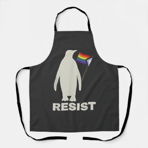Widerstand gegen Pinguin gegen LGBT-Zölle gegen Tr Schürze