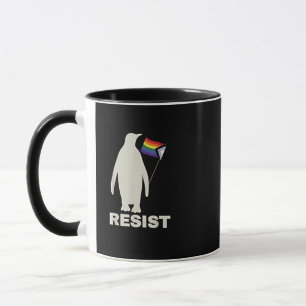 Widerstand gegen Pinguin gegen LGBT-Zölle gegen Tr Tasse
