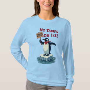Widerstand gegen Pinguin Protest - keine Zölle auf T-Shirt