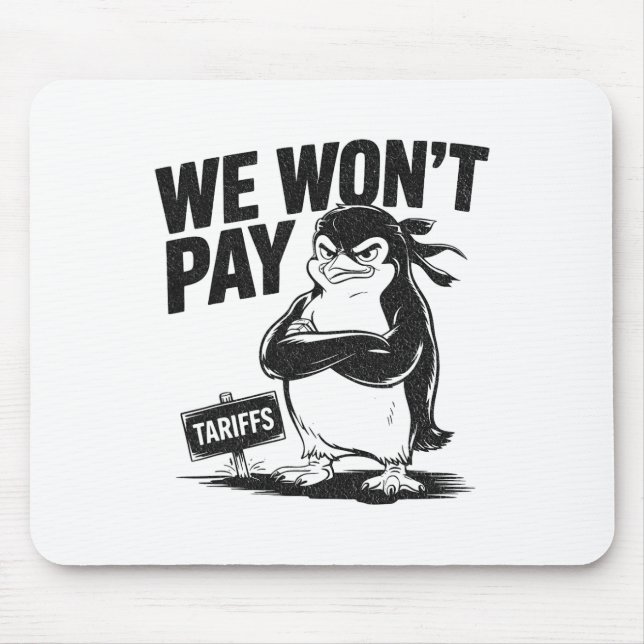 Widerstand gegen politische Ungerechtigkeit Funny  Mousepad (Vorne)