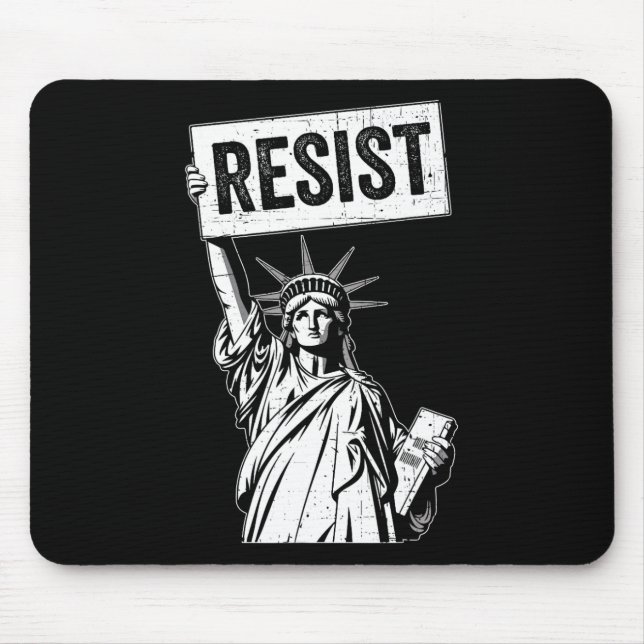 Widerstand gegen politischen Protest Mousepad (Vorne)