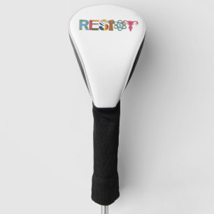 Widerstand gegen Shirt Faustprotest Liberale Golf Headcover