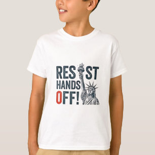 Widerstand gegen Trump gegen den Status der Freihe T-Shirt