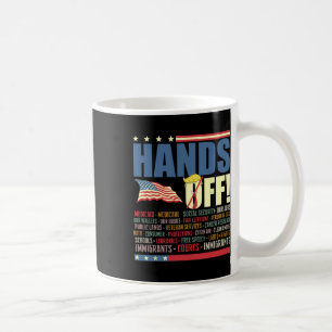 Widerstand gegen Trump gegen Protest Kaffeetasse